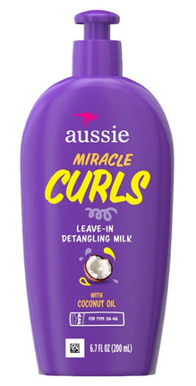 Aussie Miracle Curls Leave-In Detangling Milk 6.7oz