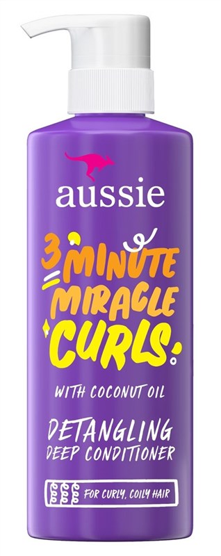 Aussie 3 Minute Miracle Curls Deep Conditioner 16oz Pump
