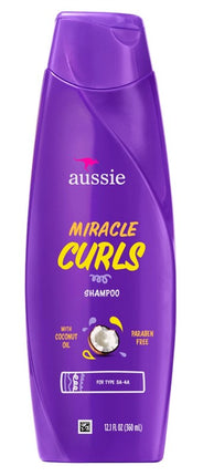 Aussie Shampoo Miracle Curls 12.1oz Coconut Oil