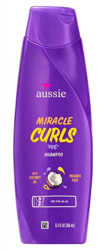 Aussie Shampoo Miracle Curls 12.1oz Coconut Oil
