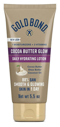 Gold Bond Cocoa Butter Glow Daily Hydrating Lotion 5.5oz