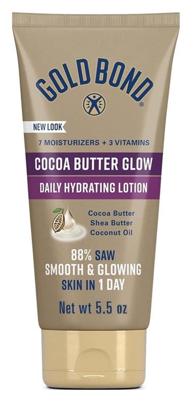 Gold Bond Cocoa Butter Glow Daily Hydrating Lotion 5.5oz