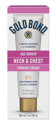 Gold Bond Age Renew Neck & Chest Firming Cream 2oz