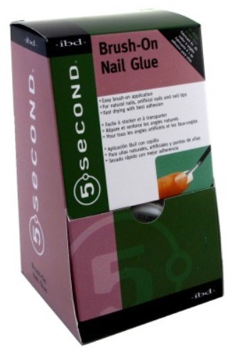 Ibd-5 Second Brush-On Nail Glue (12 Pieces)