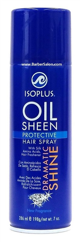 Isoplus Oil Sheen Hair Spray 7oz