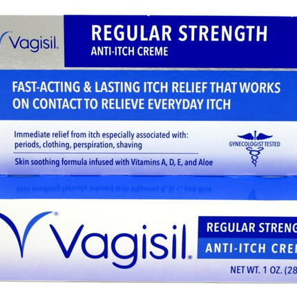 Vagisil Regular Strength Anti- Itch Creme 1oz