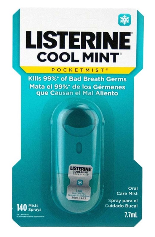 Listerine Pocketmist Spray Cool Mint 7.7Ml)