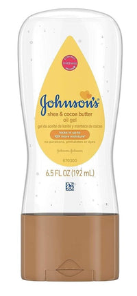 Johnsons Baby Oil Gel Shea & Cocoa Butter 6.5oz