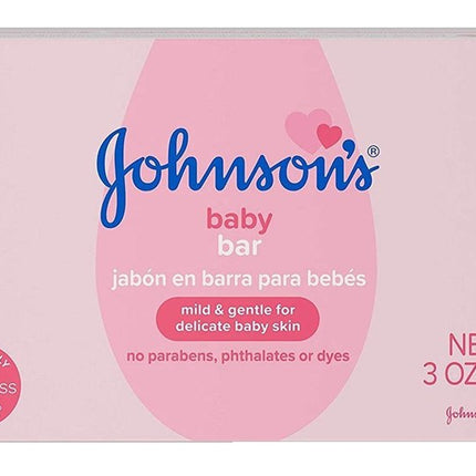 Johnsons Baby Bar Soap Boxed 3oz