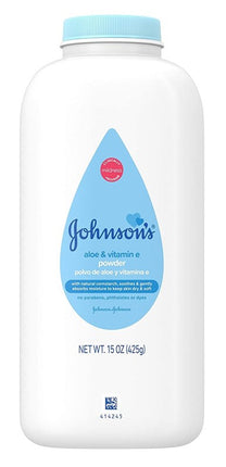 Johnsons Baby Powder Aloe & Vitamin-E 15oz