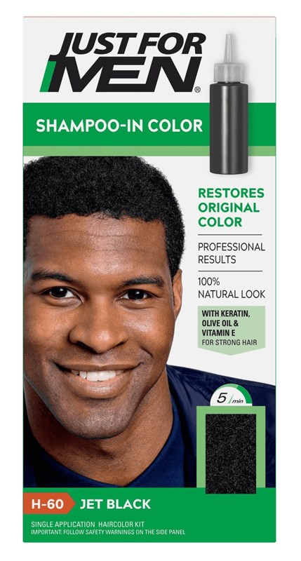Just For Men Shampoo-In #H-60 Haircolor Jet Black