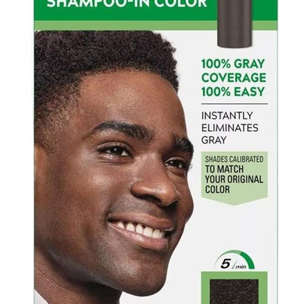 Just For Men Shampoo-In #H-47 Haircolor Rich Dark Brown