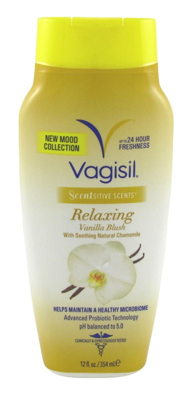 Vagisil Wash Scentsitive Scents Vanilla Blush 12oz