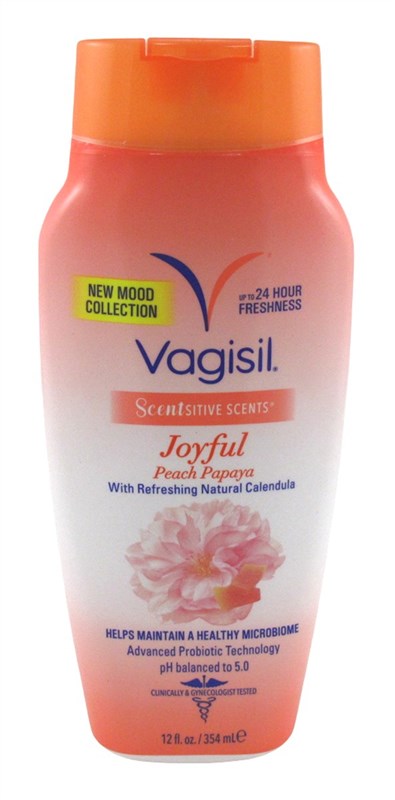 Vagisil Wash Scentsitive Scents Peach Papaya 12oz