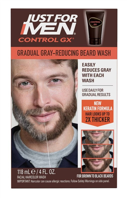 Just For Men Control Gx 4oz Beard Wash Boxed