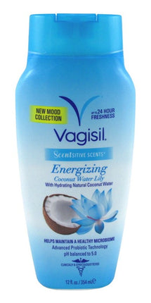 Vagisil Wash Scentsitive Scents Coconut Water Lily 12oz