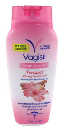 Vagisil Wash Scentsitive Scents Alluring Sandalwood12oz