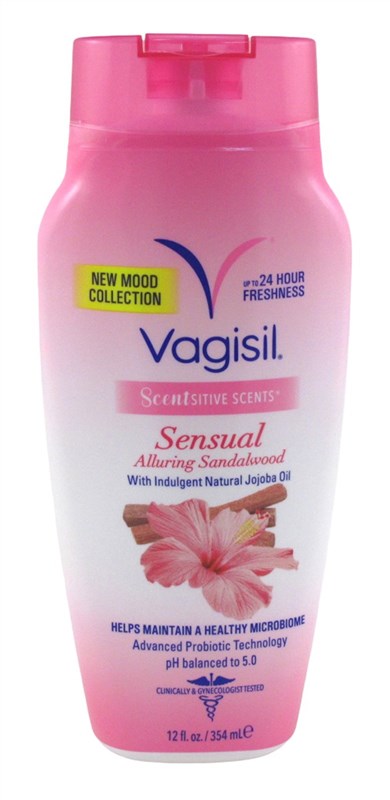 Vagisil Wash Scentsitive Scents Alluring Sandalwood12oz