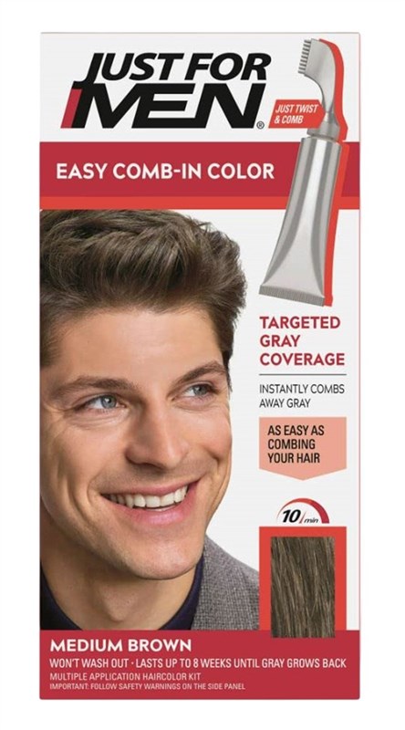 Just For Men Easy Comb-In Color #A-35 Medium Brown