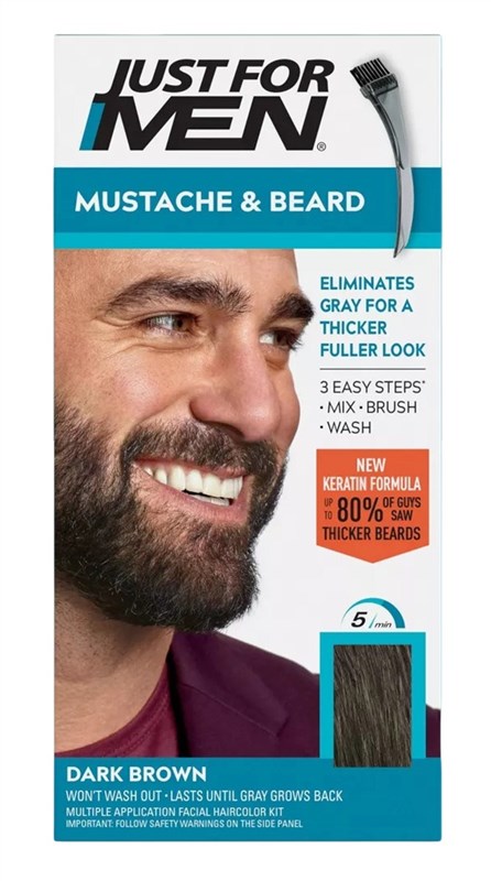 Just For Men Mustache & Beard #M-45 Dark Brown