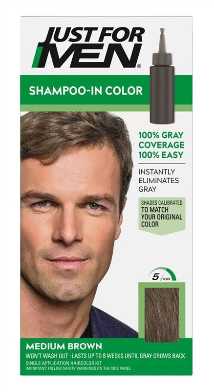 Just For Men Shampoo-In #H-35 Medium Brown