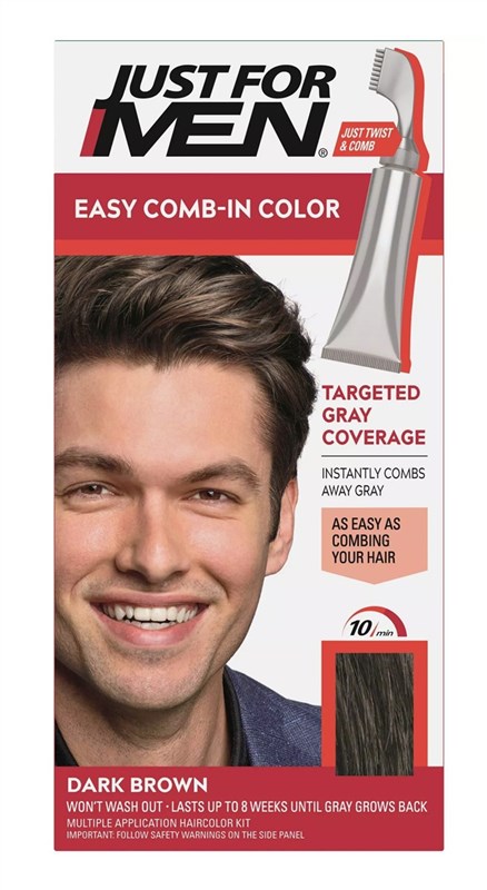 Just For Men Easy Comb-In Color #A-45 Dark Brown