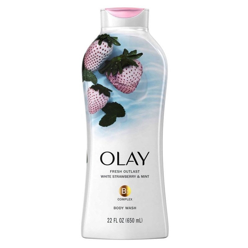 Olay Body Wash Fresh Cooling Strawberry & Mint 22oz