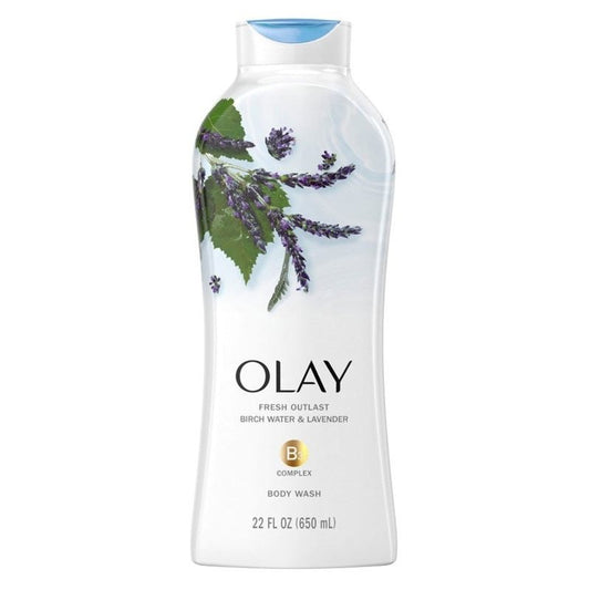 Olay Body Wash Fresh B3 Birch Water & Lavender 22oz