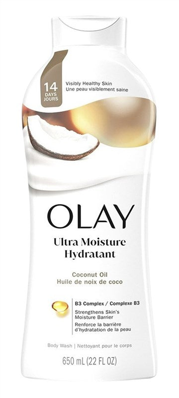 Olay Body Wash 22oz Moisture Coconut Oil
