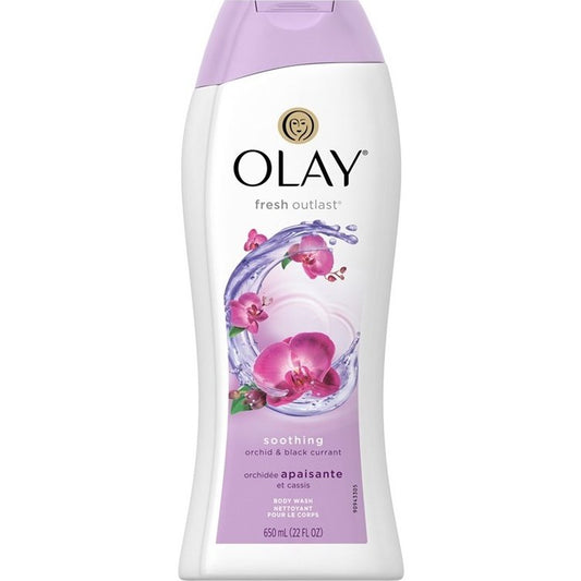 Olay Body Wash Fresh Soothing Orchid & Black Currant 22oz