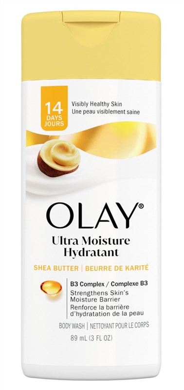 Olay Body Wash 3oz Moisture Shea Butter (12 Pieces)