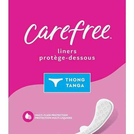 Carefree Thong Regular 49 Count Unscented Liner