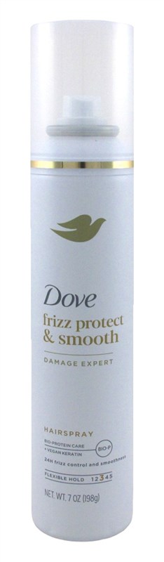 Dove Hairspray Flexible Hold 7oz Frizz Protect