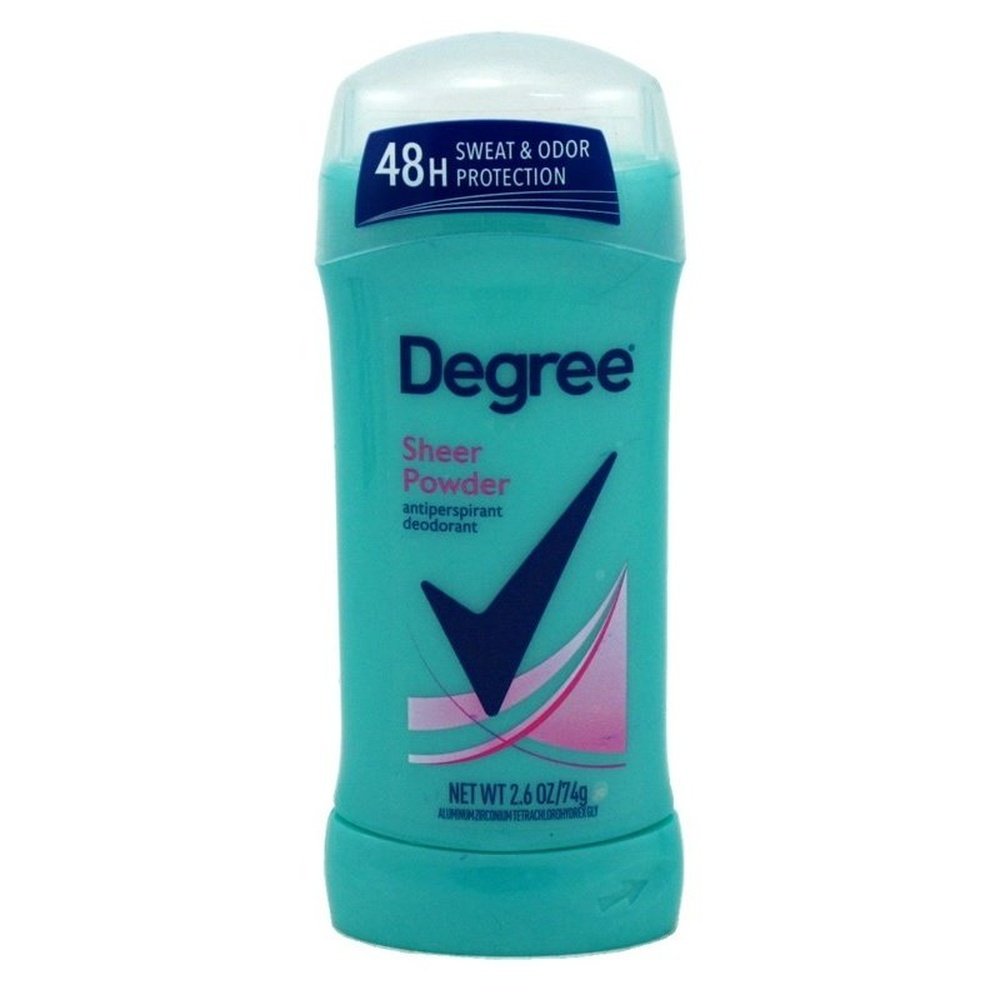 Degree Deodorant 2.6oz Womens Sheer Powder