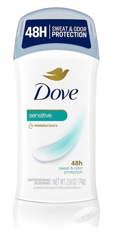 Dove Deodorant 2.6oz Sensitive Skin 48Hr Protection