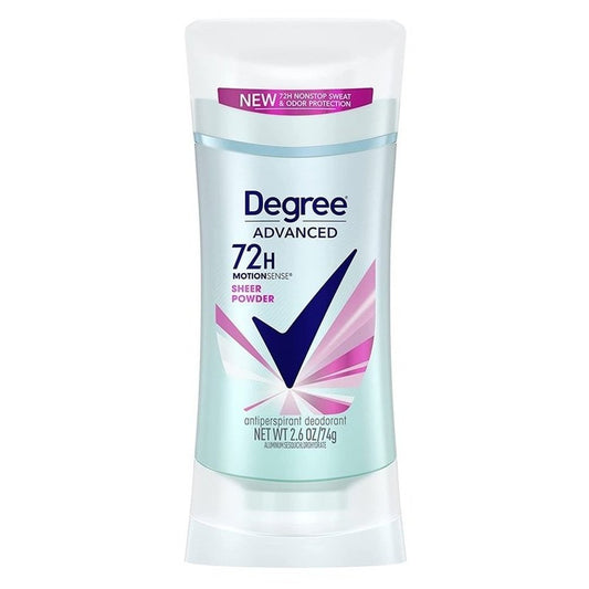 Degree Deodorant 2.6oz Womens Motion Sense Sheer Powder