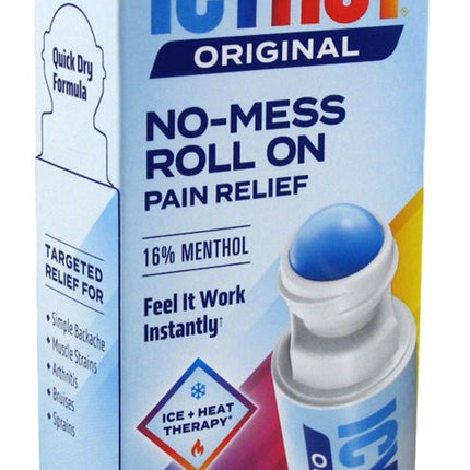 Icy Hot Original No-Mess Roll On Pain Relief 2.5oz