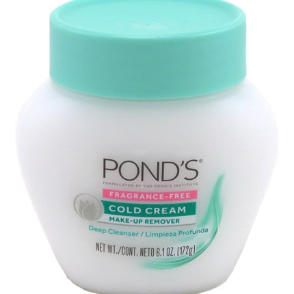 Ponds Cold Cream Make-Up Remover Fragrance-Free 6.1oz