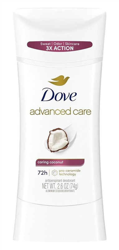 Dove Deodorant 2.6oz Adv Care Anti-Perspirant Coconut