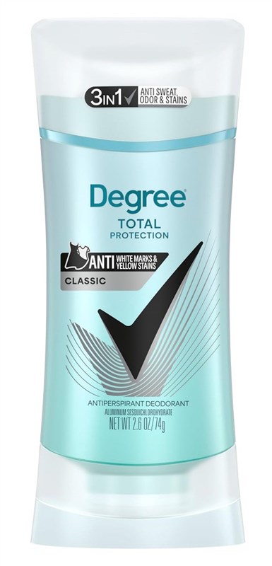 Degree Deodorant 2.6oz Womens Motion Sense Black&White
