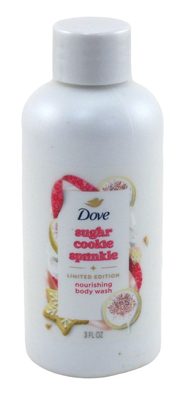 Dove Body Wash 3oz Sugar Cookie Sprinkle (12 Pieces)