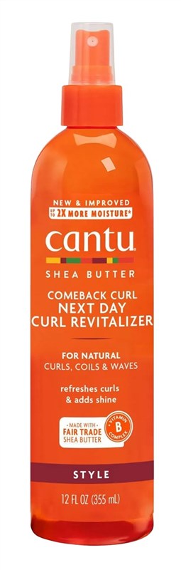 Cantu Shea Butter Comeback Curl Revitalizer 12oz Pump