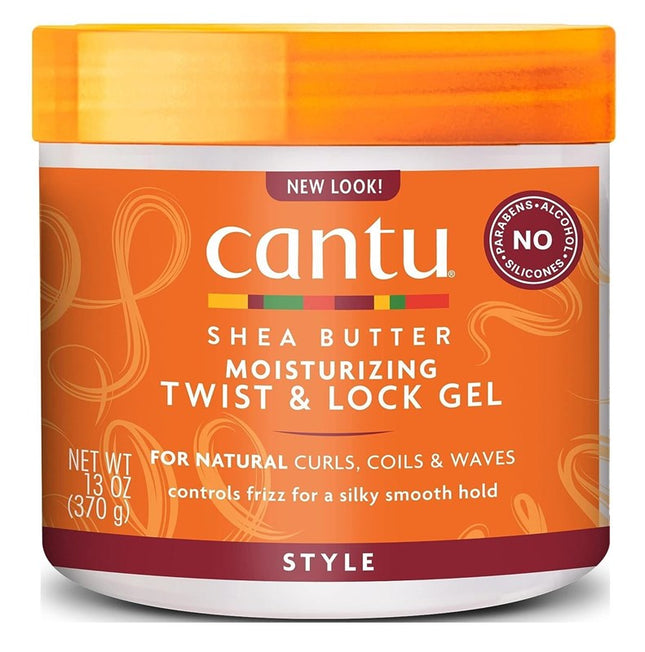 Cantu Shea Butter Twist & Lock Gel 13oz Jar