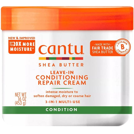 Cantu Shea Butter Leave-In Conditioner Repair Cream 16oz