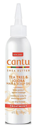 Cantu Shea Butter Tea Tree & Jojoba Hair & Scalp Oil 6oz