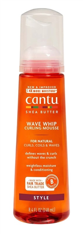 Cantu Shea Butter Wave Whip Curling Mousse 8.4oz
