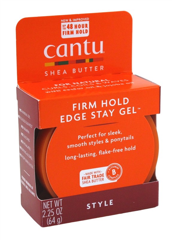 Cantu Shea Butter Edge Stay Gel Extra Hold 2.25oz