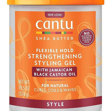 Cantu Jamaican Black Castor Oil Flexible Style Gel 18.5oz
