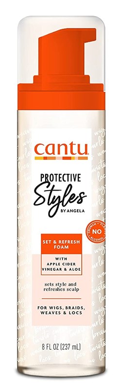 Cantu Protective Styles Set & Refresh Foam 8oz