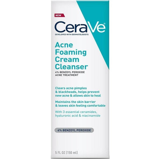 Cerave Acne Foaming Cream Cleanser 5oz